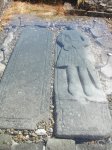Grave Slabs in Finlaggan Chapel