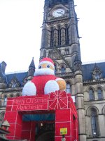Santa in Manchester